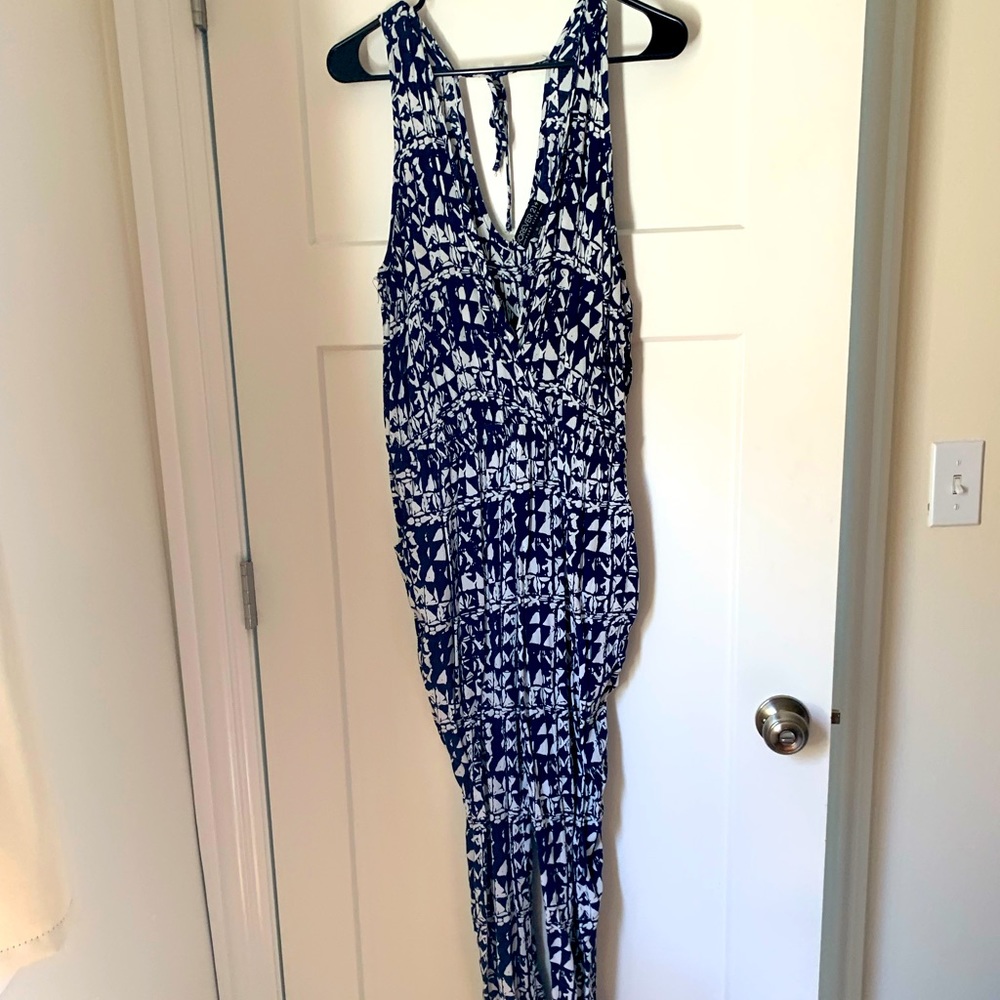 Navy Jumpsuit
